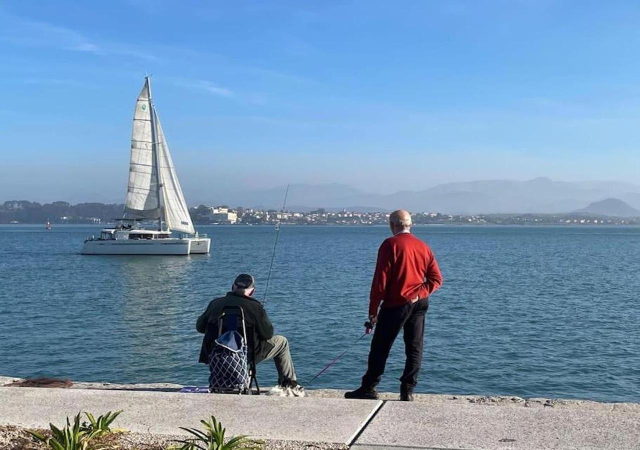 Апартаменти El Pisuco De Lu Entre Puertochico Y El Sardinero Сантандер Екстер'єр фото