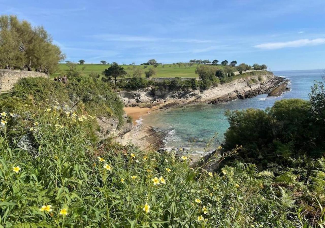 Апартаменти El Pisuco De Lu Entre Puertochico Y El Sardinero Сантандер Екстер'єр фото