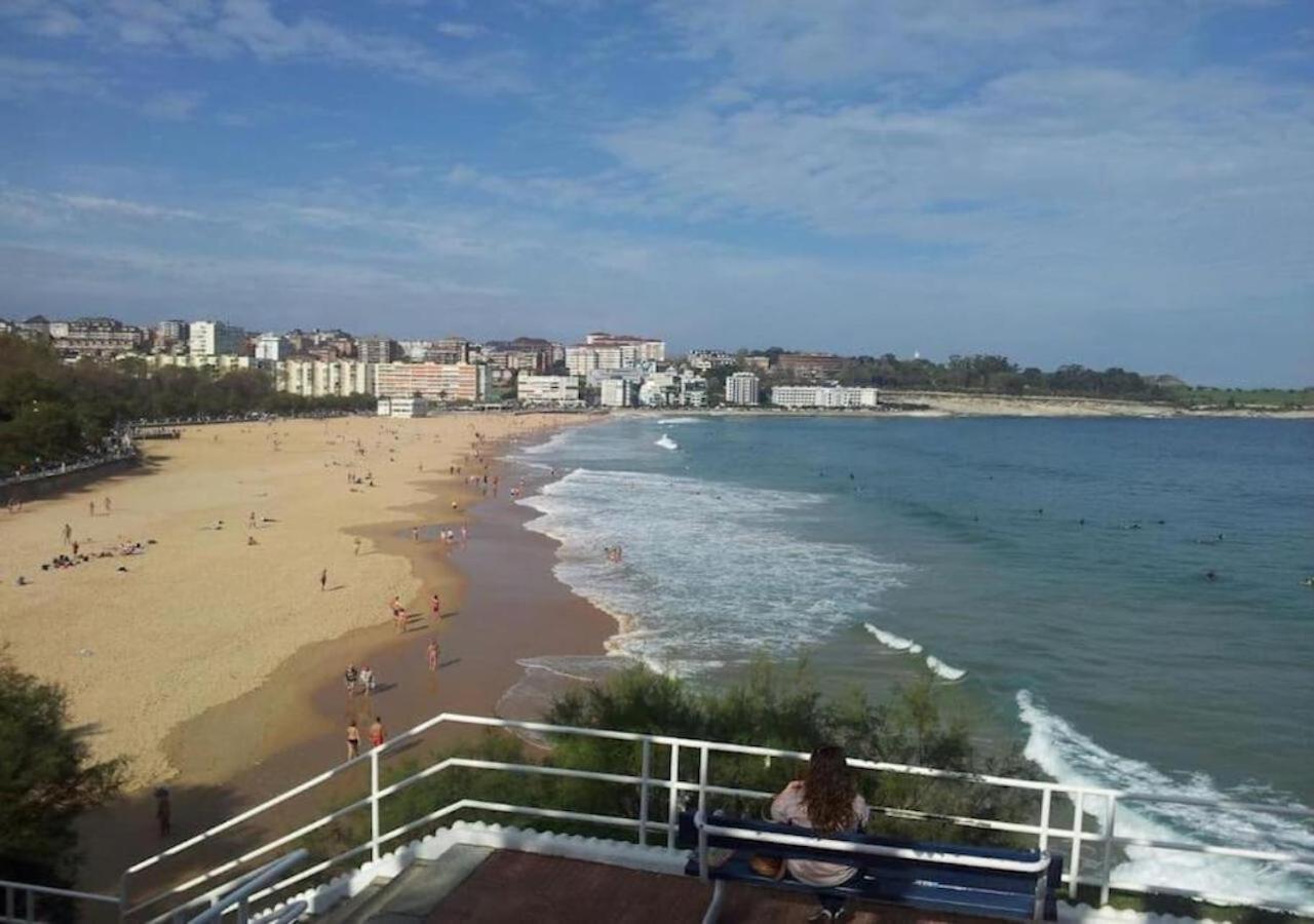 Апартаменти El Pisuco De Lu Entre Puertochico Y El Sardinero Сантандер Екстер'єр фото