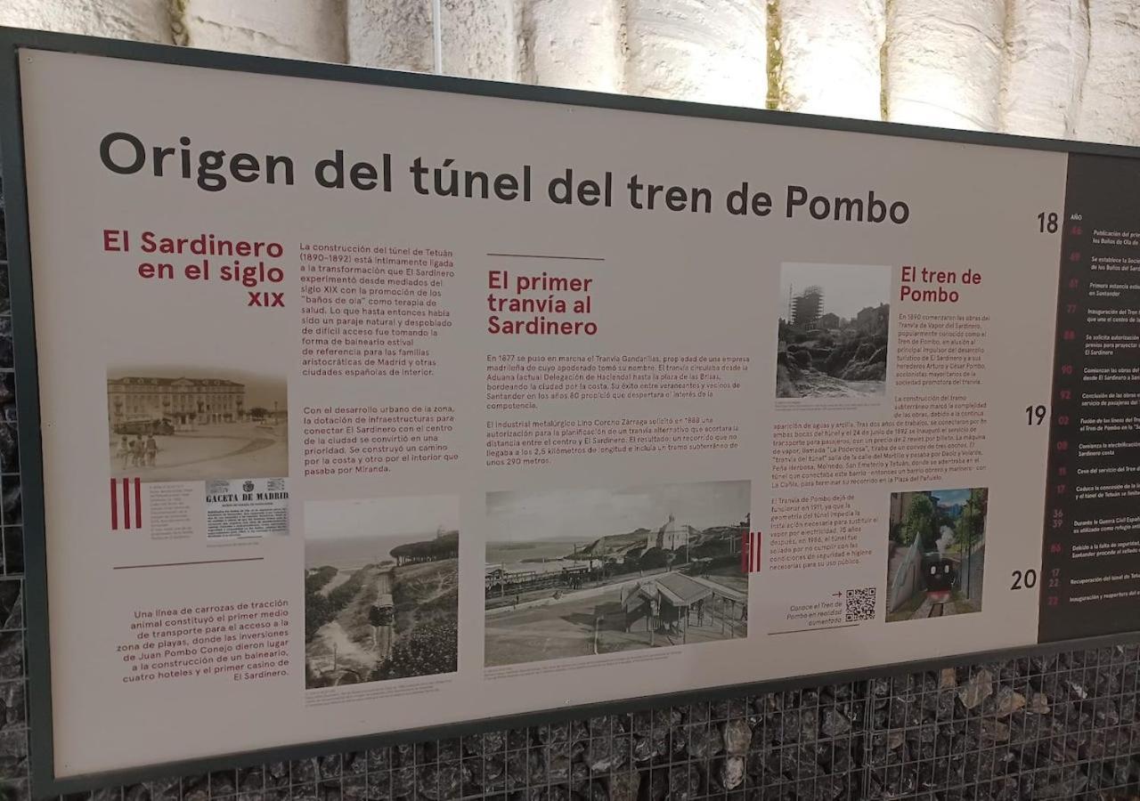 Апартаменти El Pisuco De Lu Entre Puertochico Y El Sardinero Сантандер Екстер'єр фото